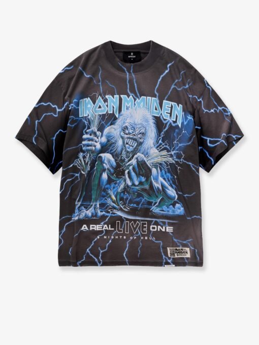 Iron Maiden X A Real Live One cotton and hemp T-shirt