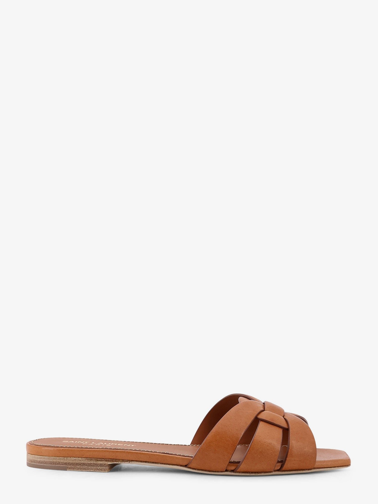 Tribute 05 Flat leather sandals