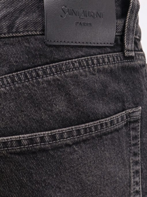 Long Mick black denim trousers - Image 3