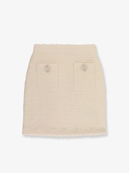 Bouclé skirt