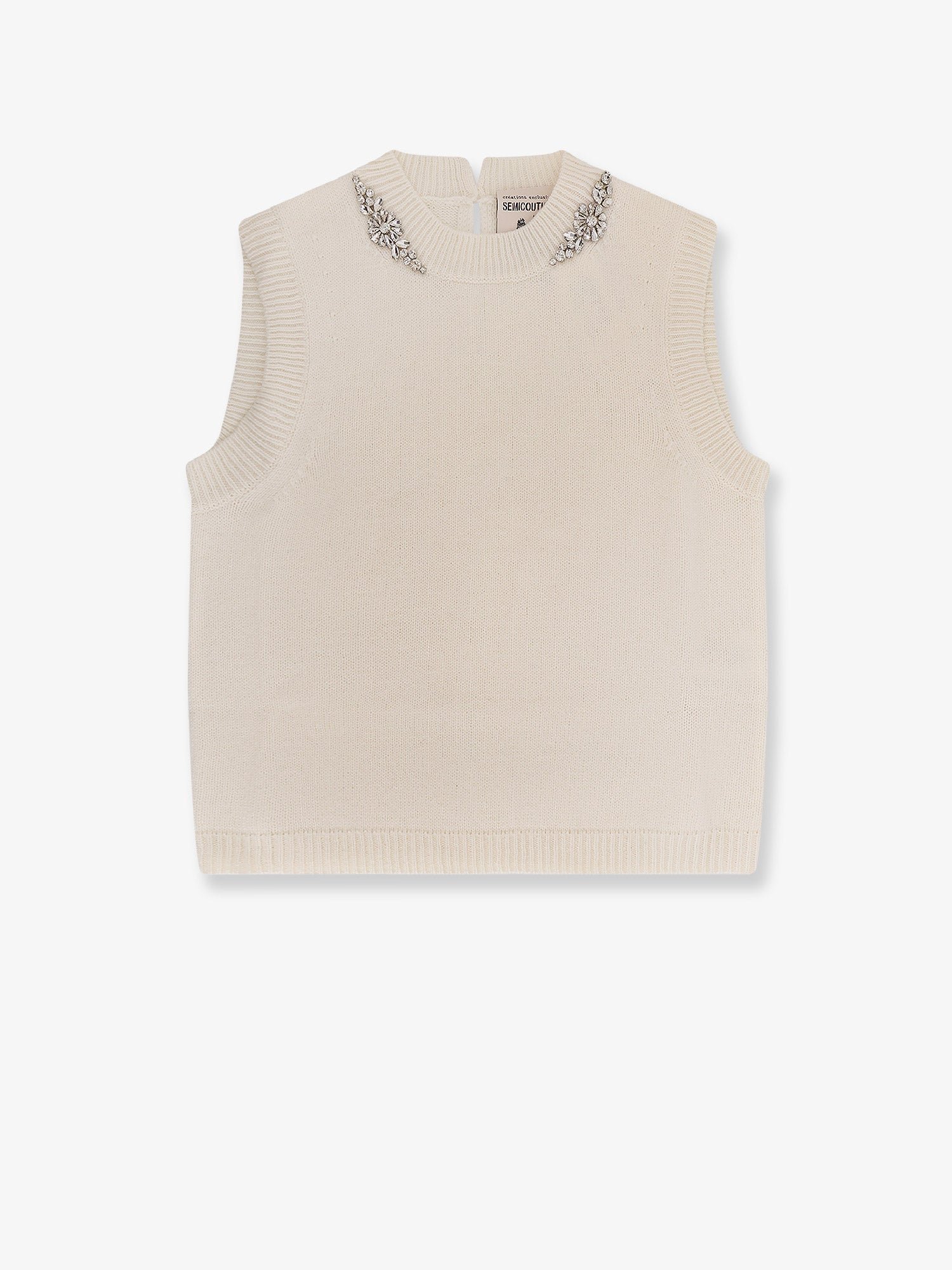 Wool and cashmere vest