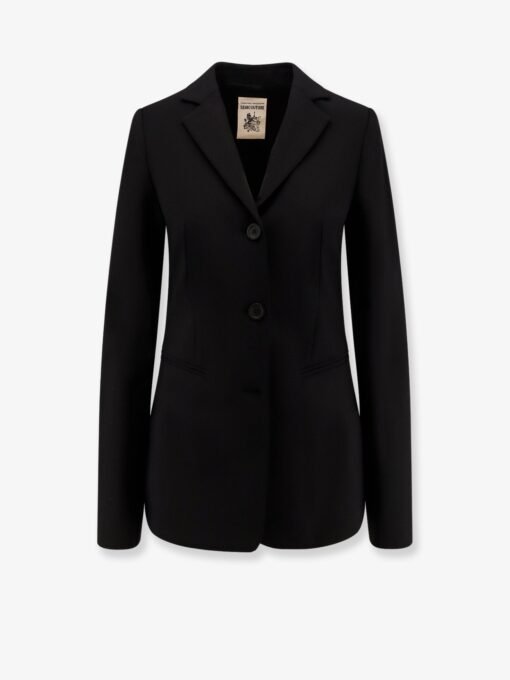 Wool blend blazer