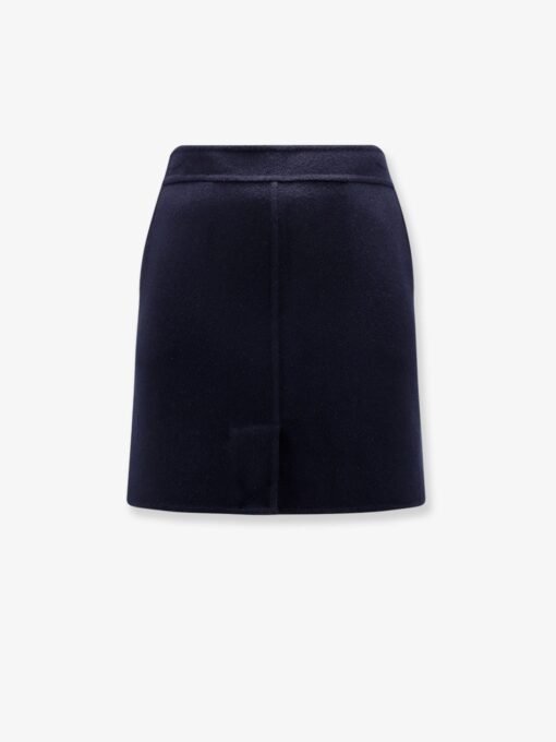 Wool mini skirt