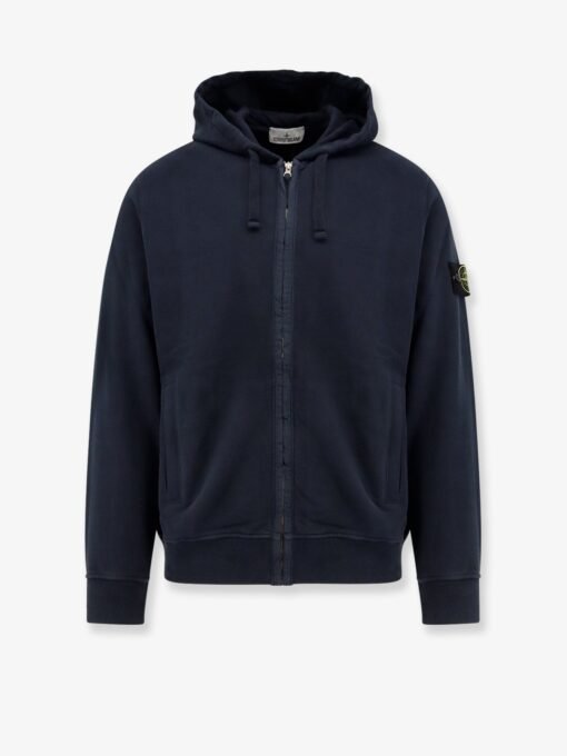 Organic cotton hooded sweatshirt