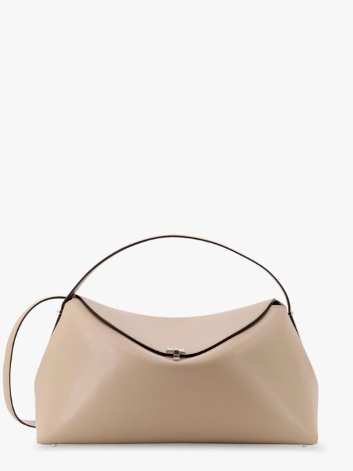 T-Lock leather shoulder bag