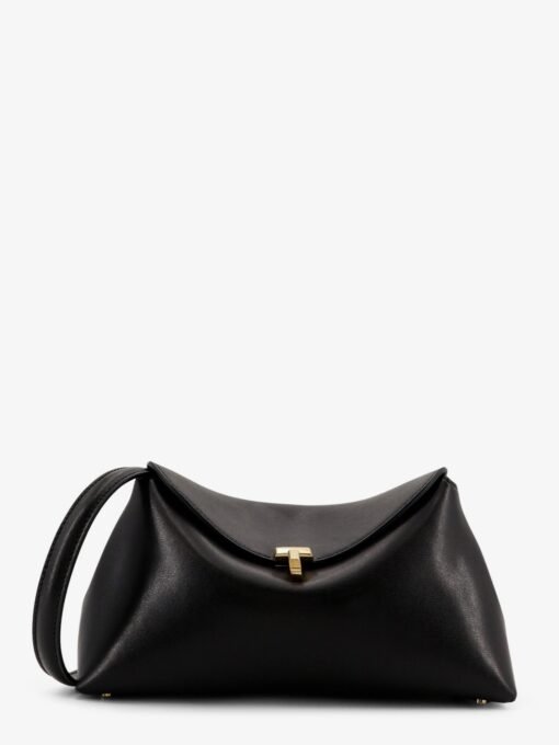 T-Lock Clutch leather shoulder bag