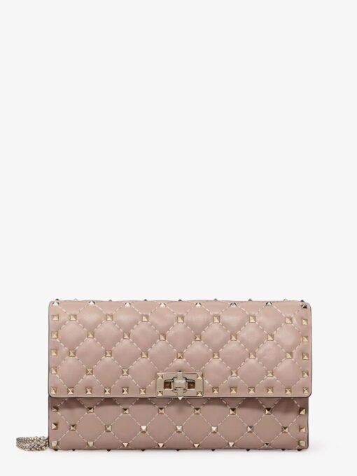 Rockstud Spike leather shoulder bag