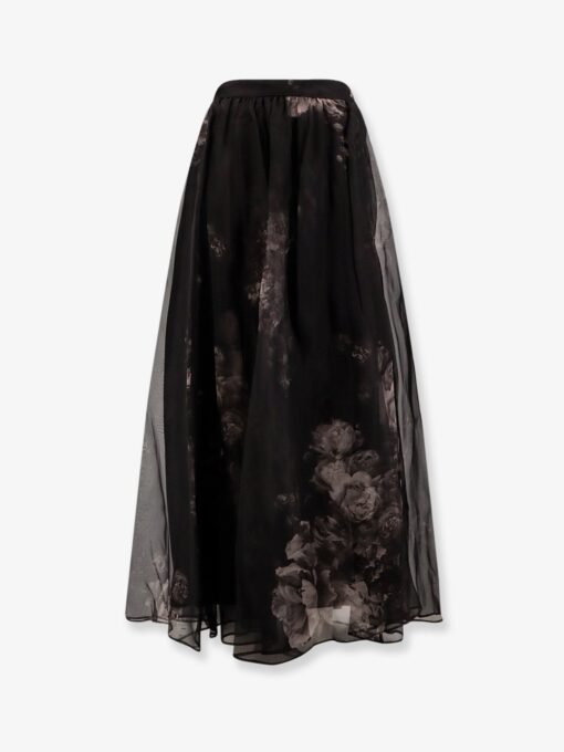 Hypnotic Maxi Skirt silk long skirt
