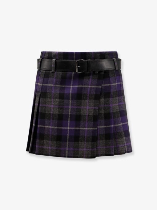 Wool skirt