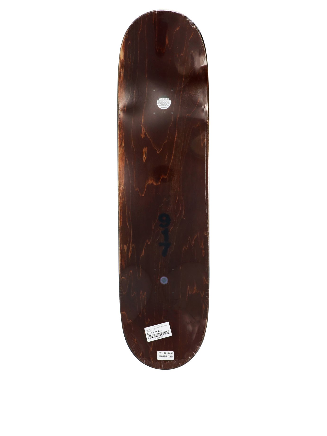 "Spray Red Slick Deck 8.25" skateboard