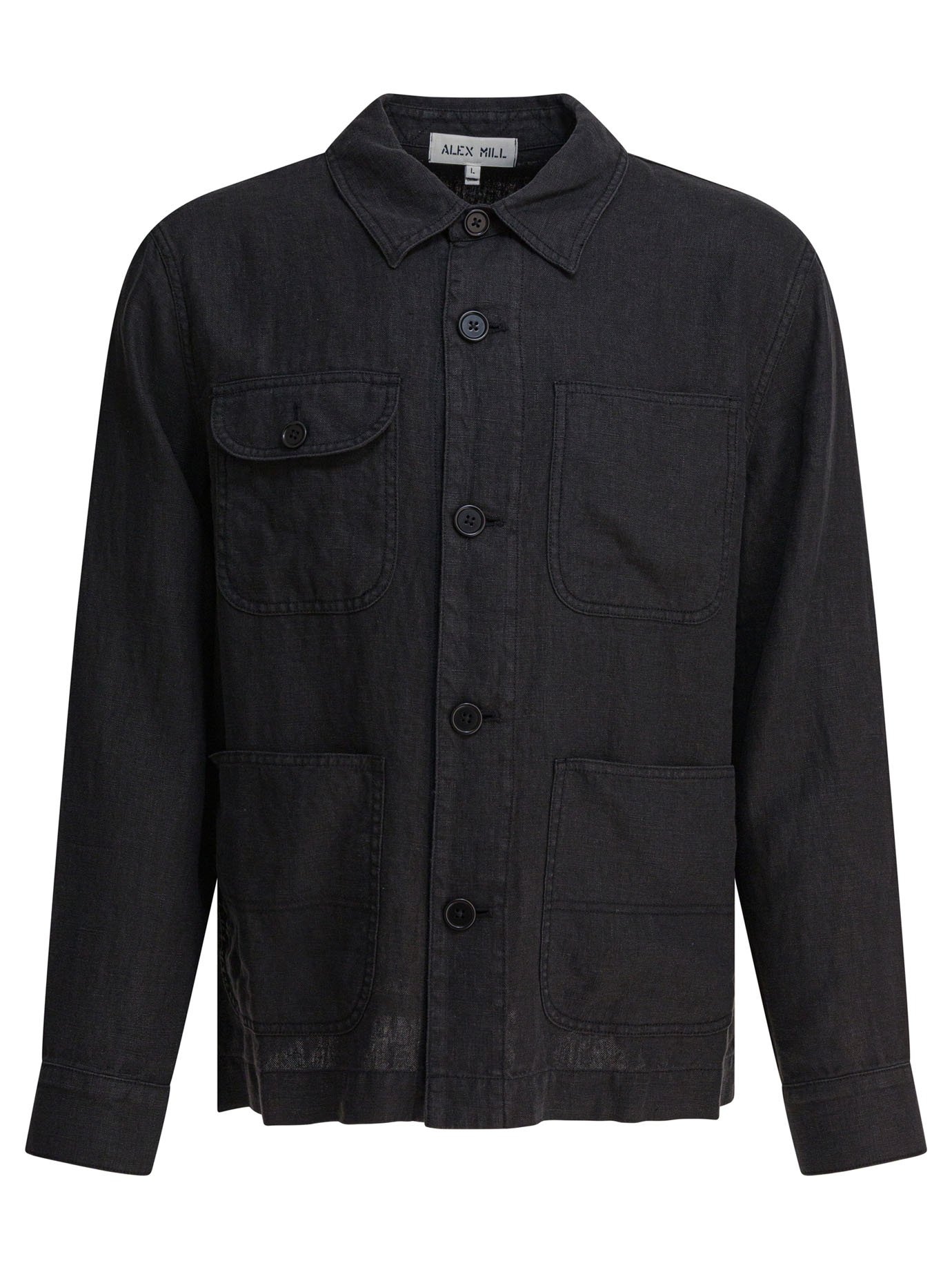 Linen work jacket
