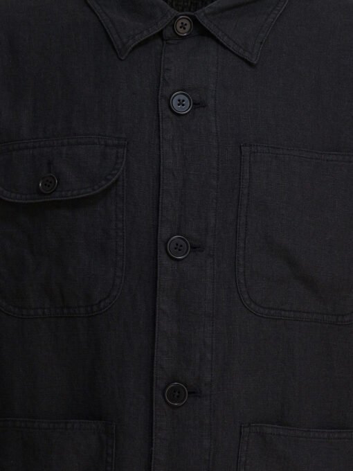 Linen work jacket - Image 3