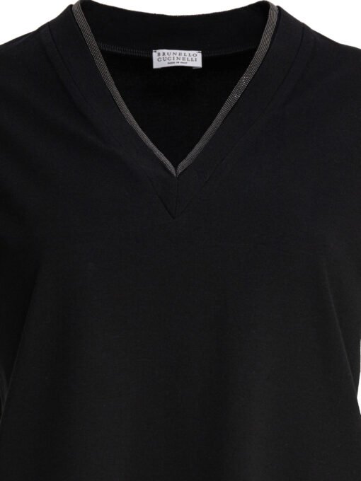 T-shirt with Shiny Contour - Image 3