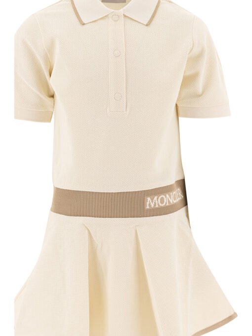 Piqué polo dress - Image 3