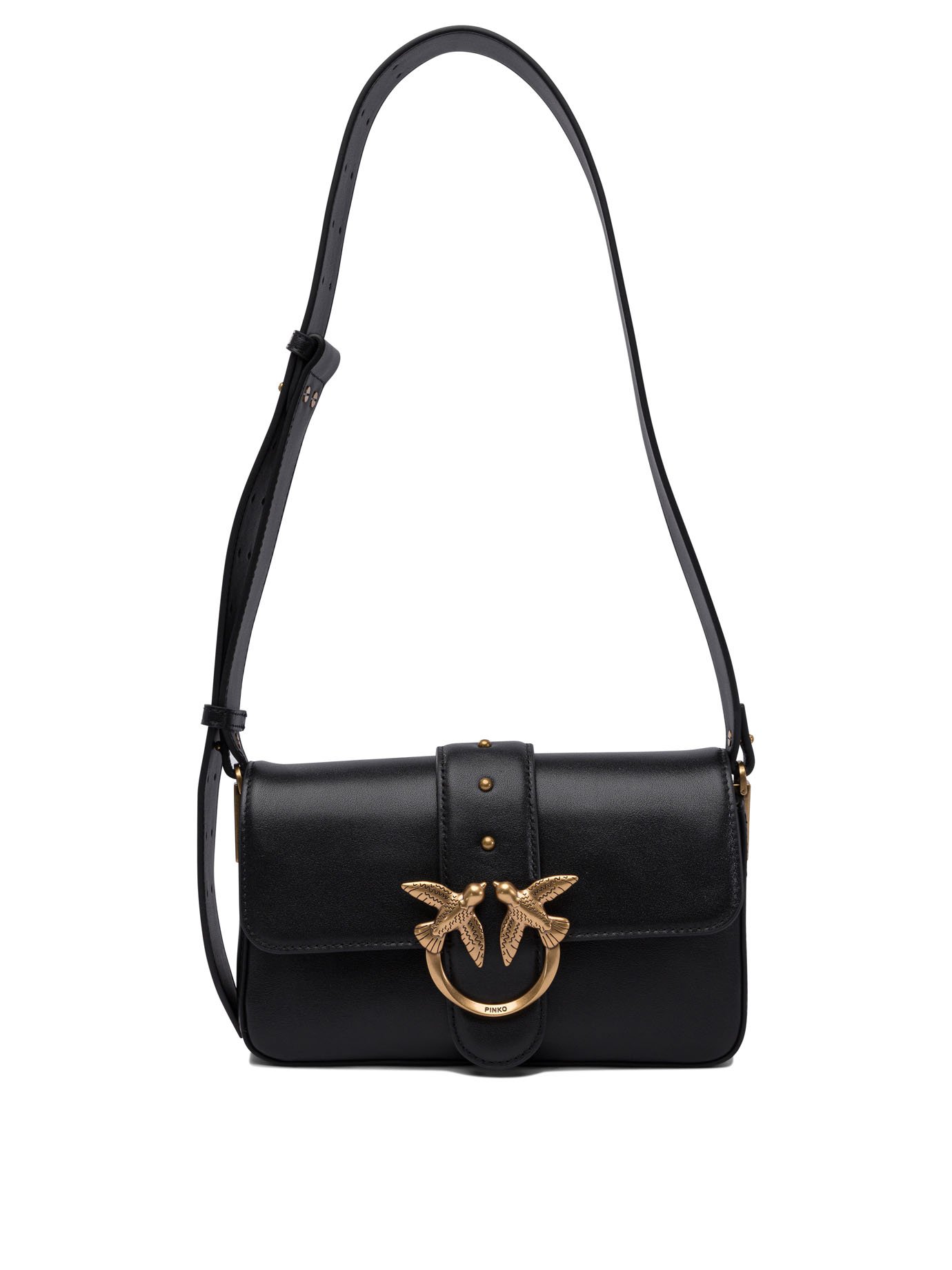 Borsa a tracolla morbida "Mini Love Bag" in pelle