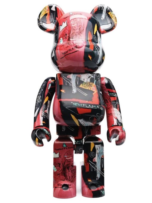 "Be@rbrick Andy Warhol x J.M Basquiat" 1000%  toy