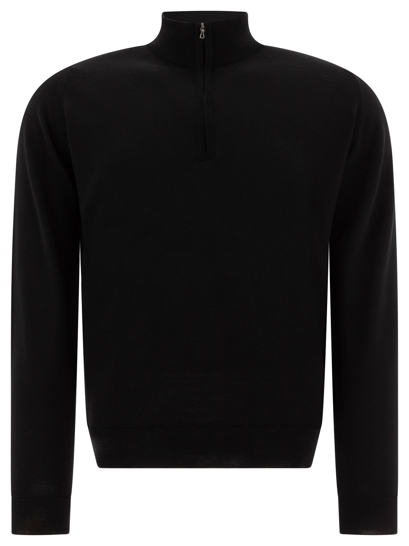 "Tapton" half-zip sweater