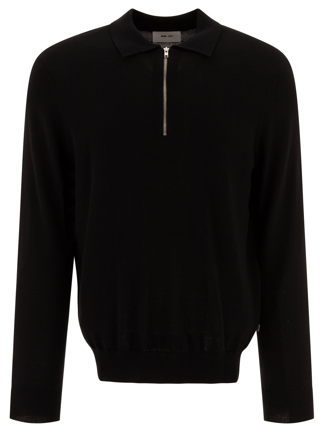 "Sergio" half-zip polo shirt