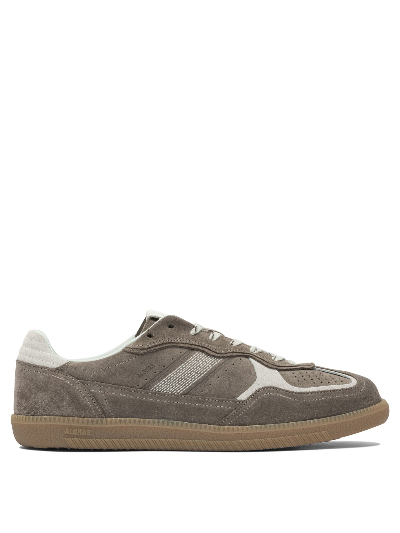 Tb.490 Rife Taupe Leather Sneakers