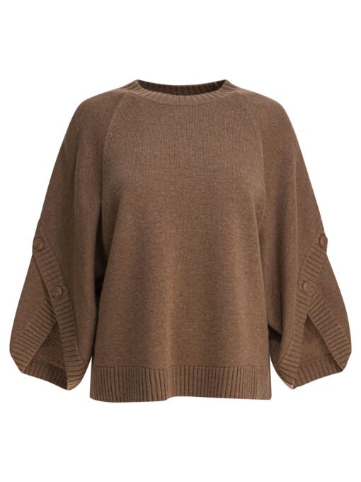Wool and cashmere over sweater