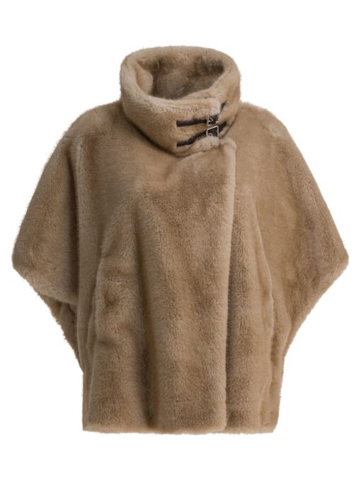 Fur effect coat