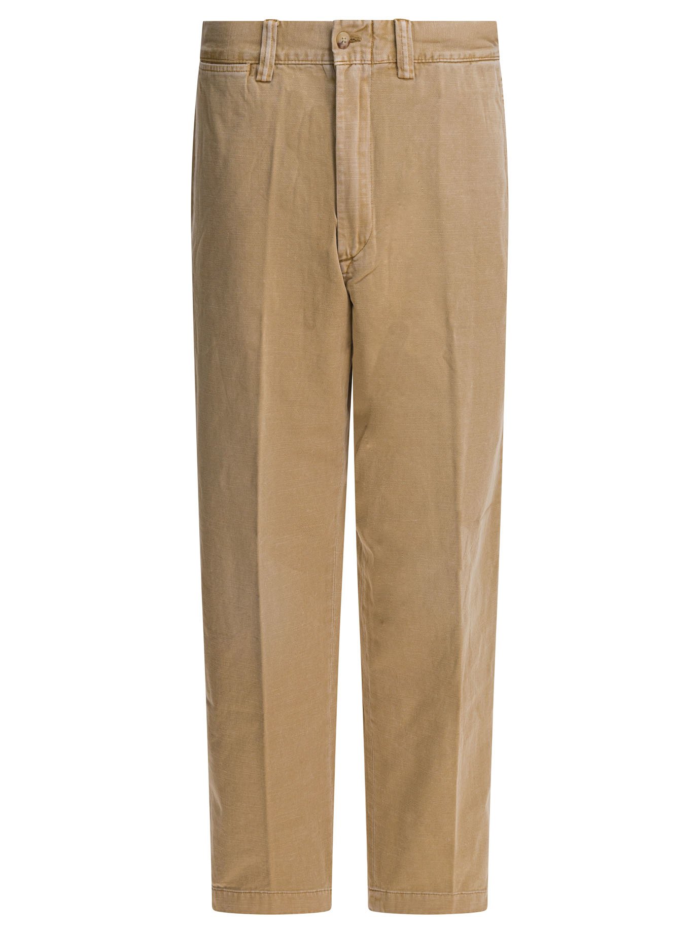 Straight leg trousers