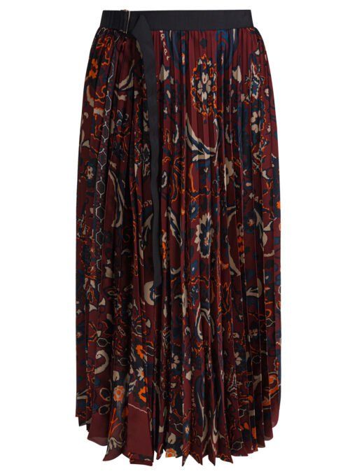 Floral print skirt