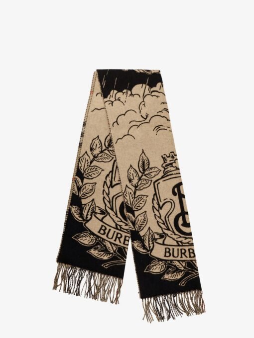 Cashmere reversible scarf