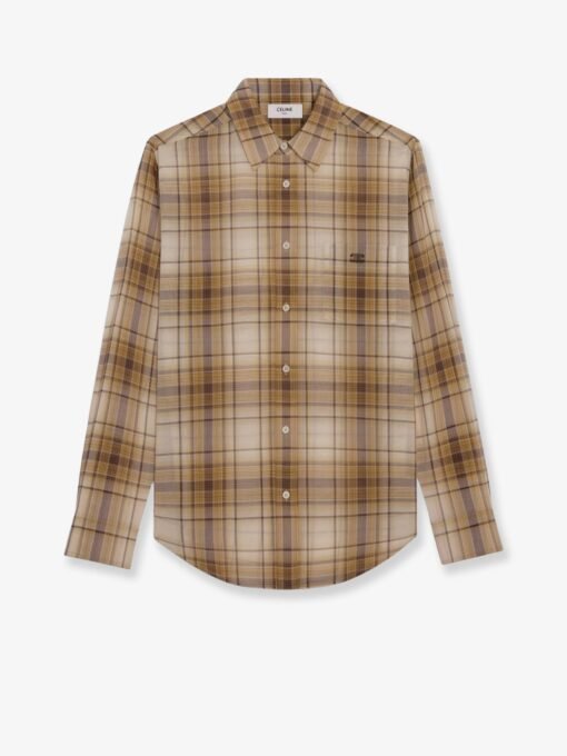 Checked cotton shirt