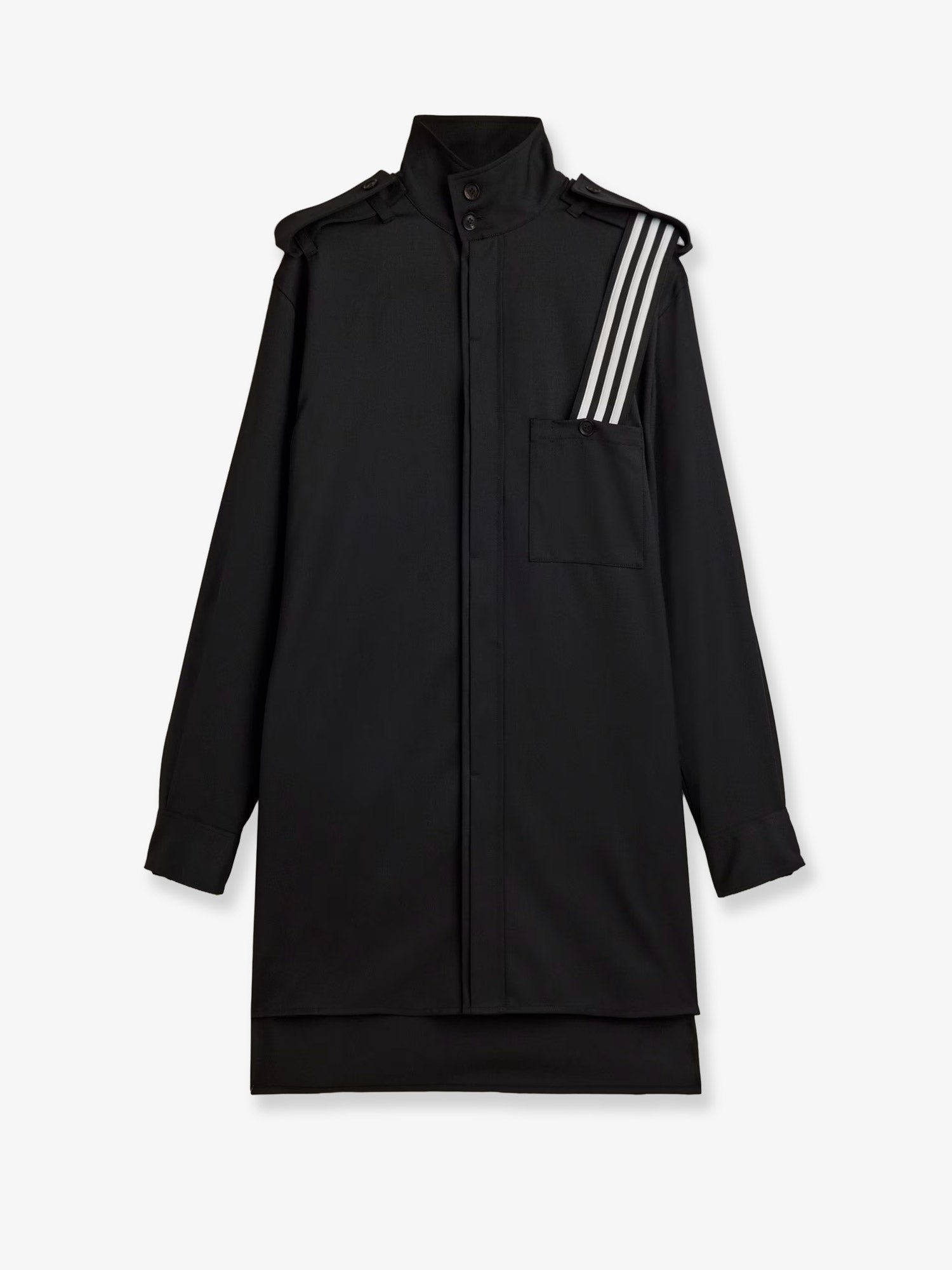 M Rw Overshirt polyester and wool jacket