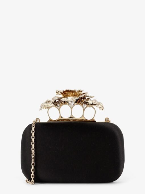 Carnation Clutch satin clutch