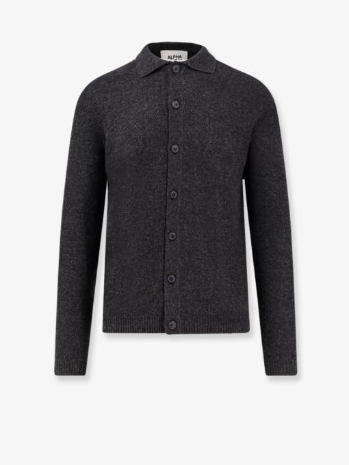 Wool and cashmere Polo Sweater