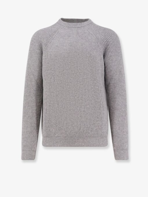 Flanella wool and cashmere sweater