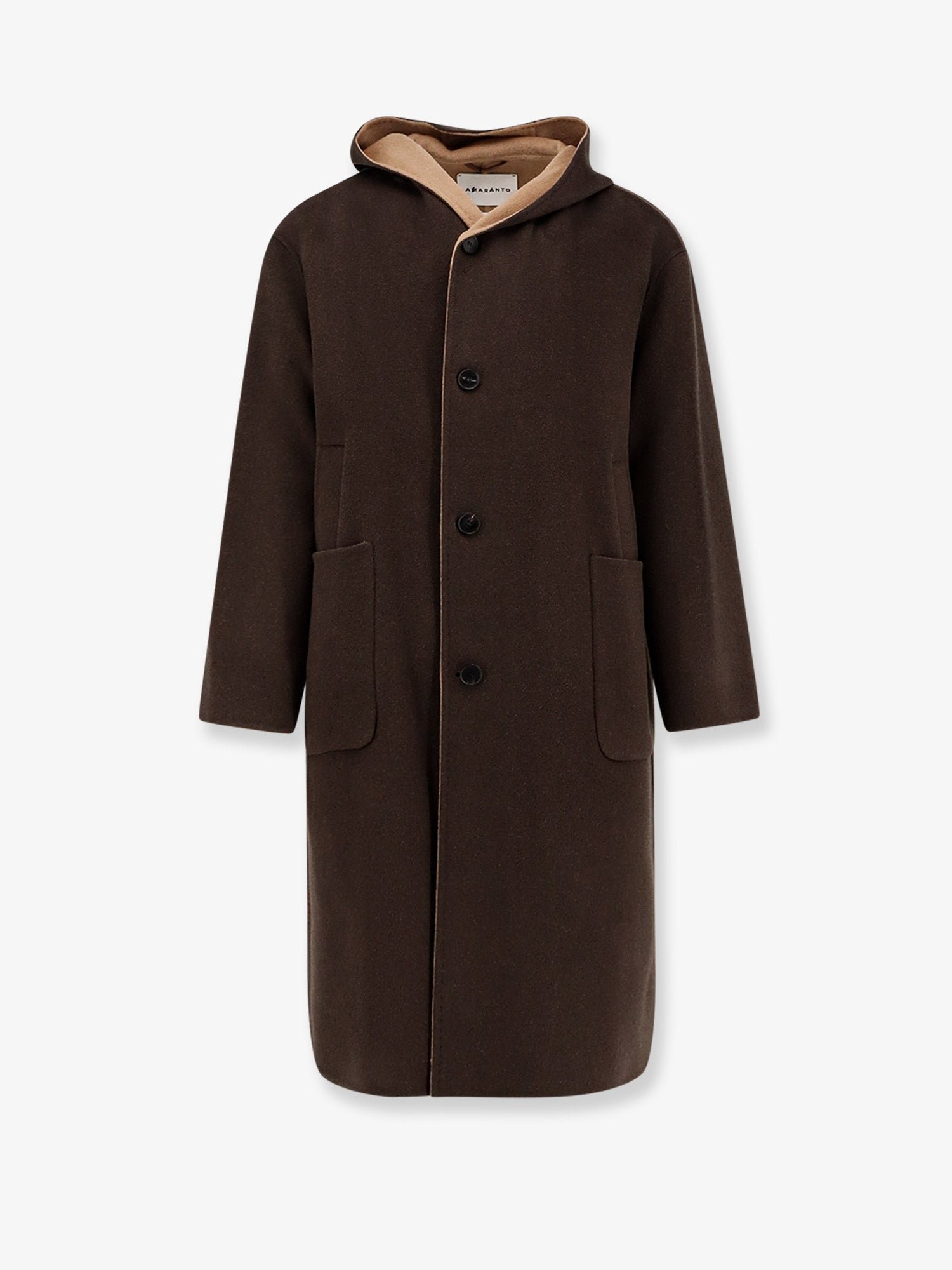 Wool and cashmere coat