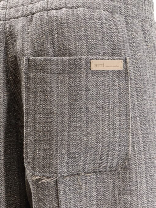 Virgin wool blend trousers - Image 3