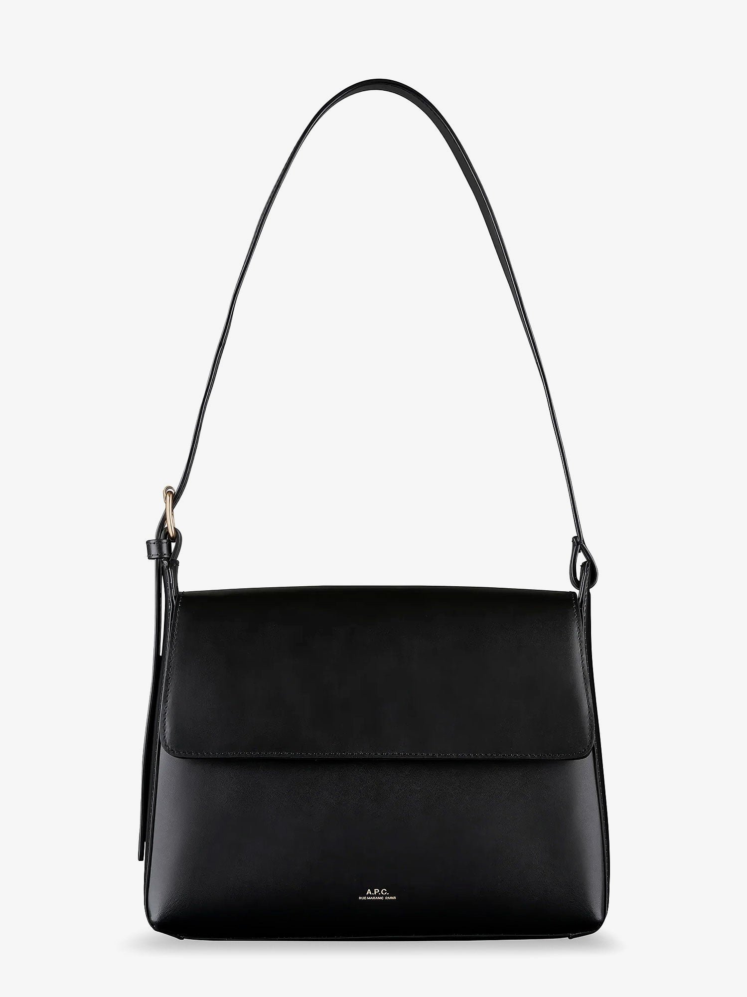 Virginie Flap leather shoulder bag
