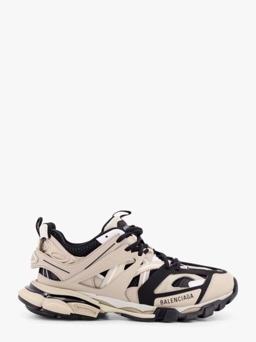 Track mesh and rubber sneakers