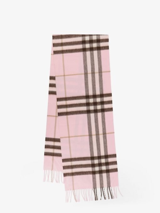 Burberry Check cashmere scarf