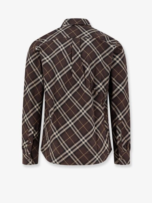 Cotton shirt with Check motif - Image 2