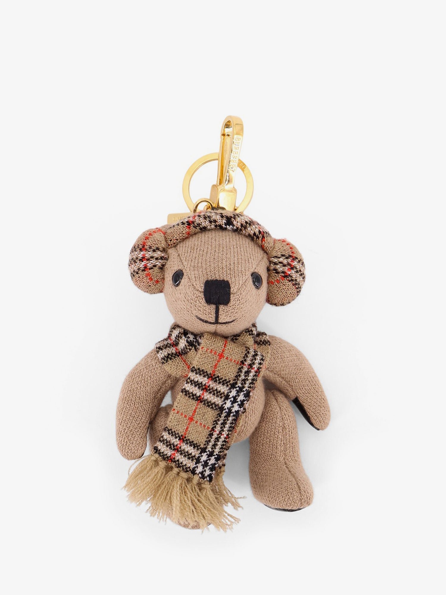 Wool and cashmere keyring