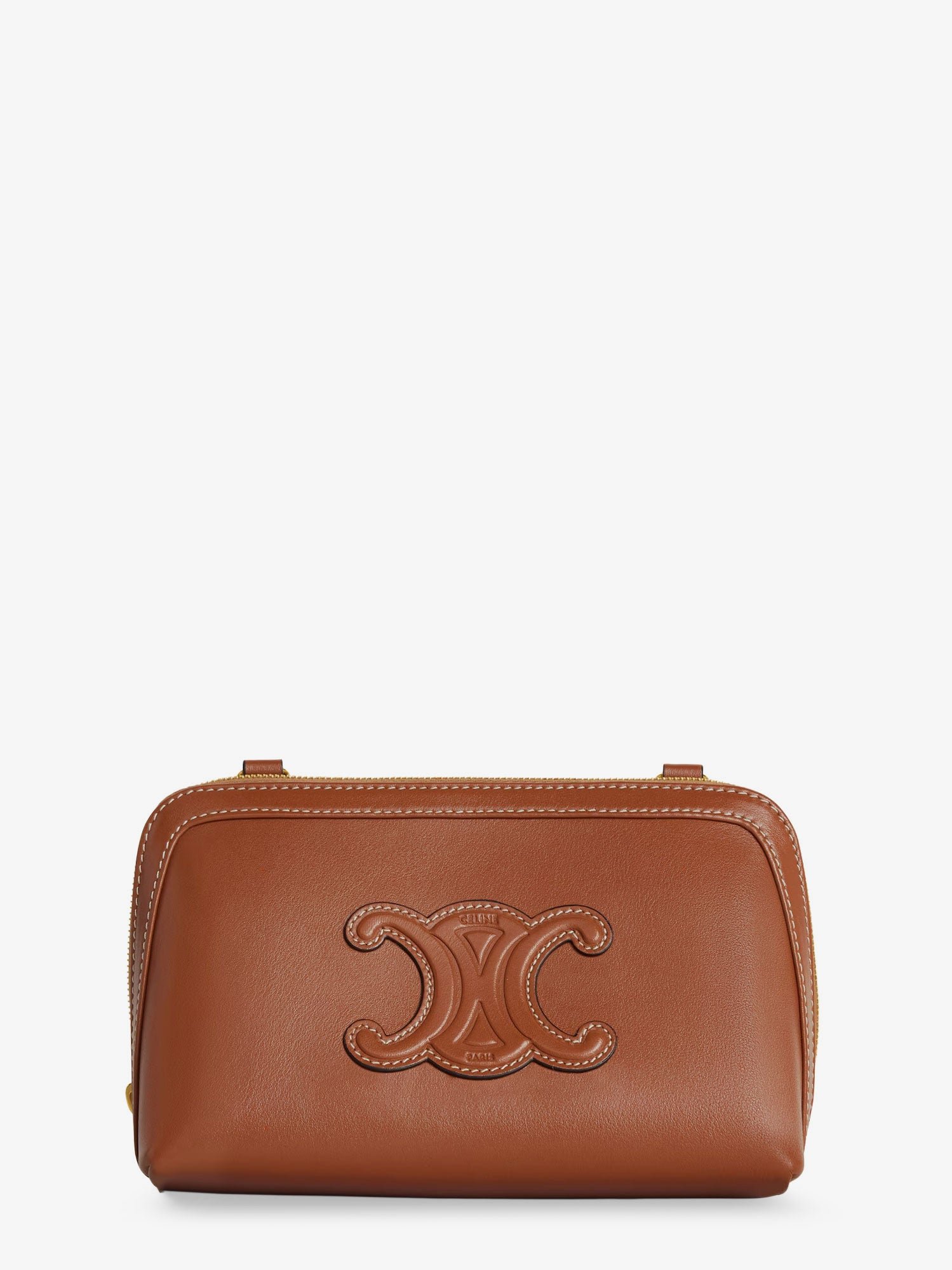 Pochette Cuir Triomphe leather shoulder bag