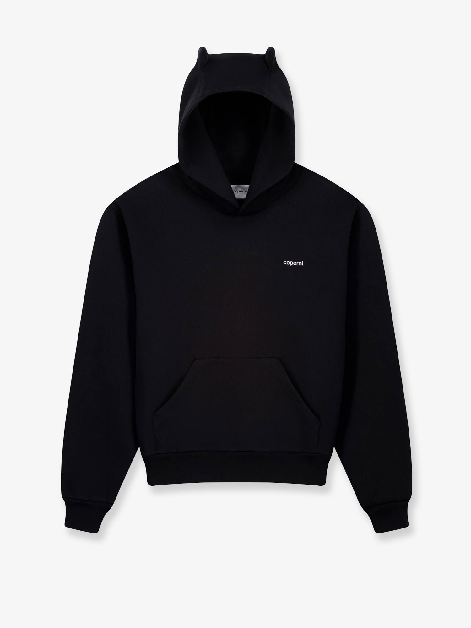 Hooded cotton sweatshirt