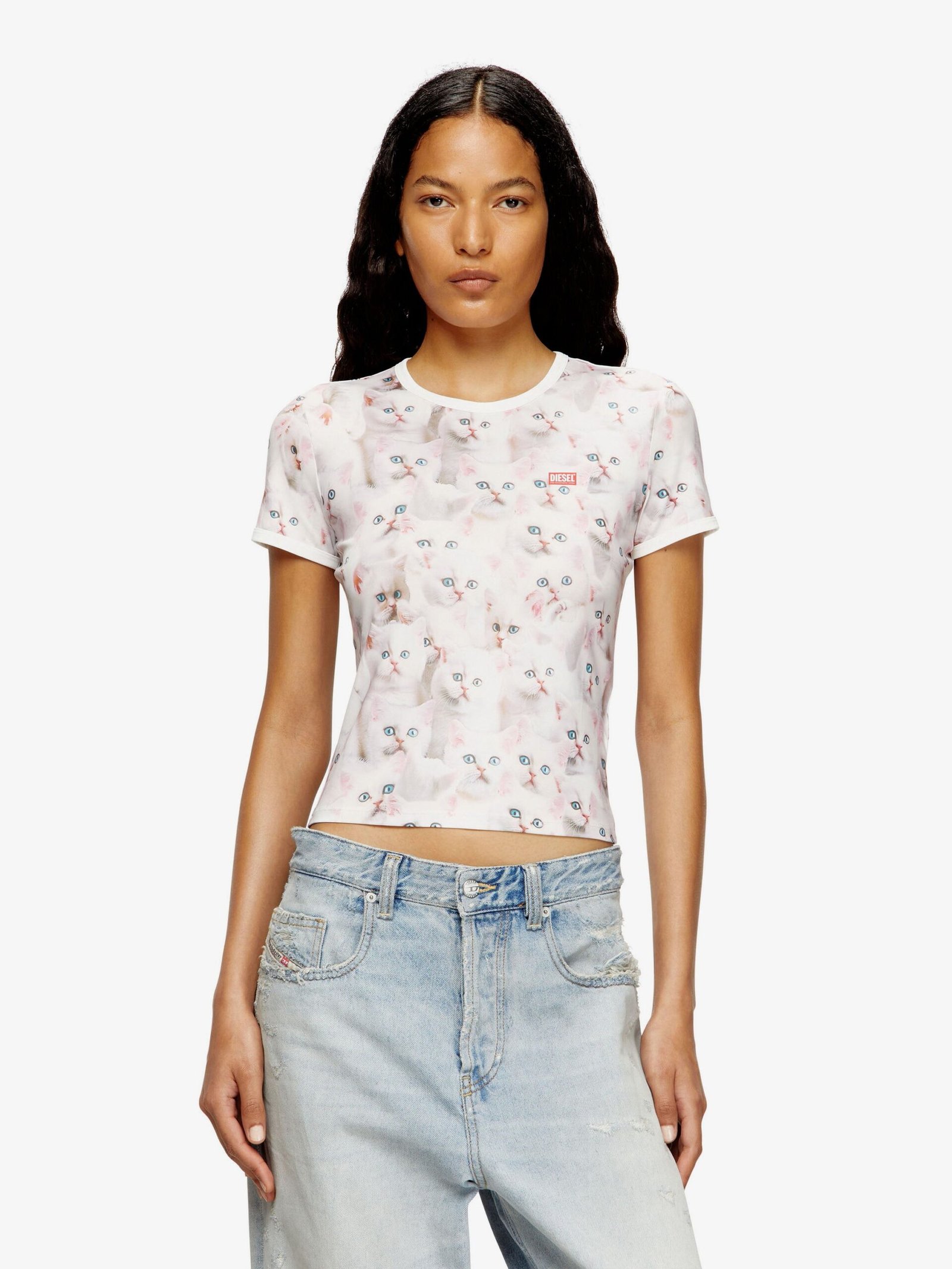 T-Unclau stretch fabric T-shirt - Image 3