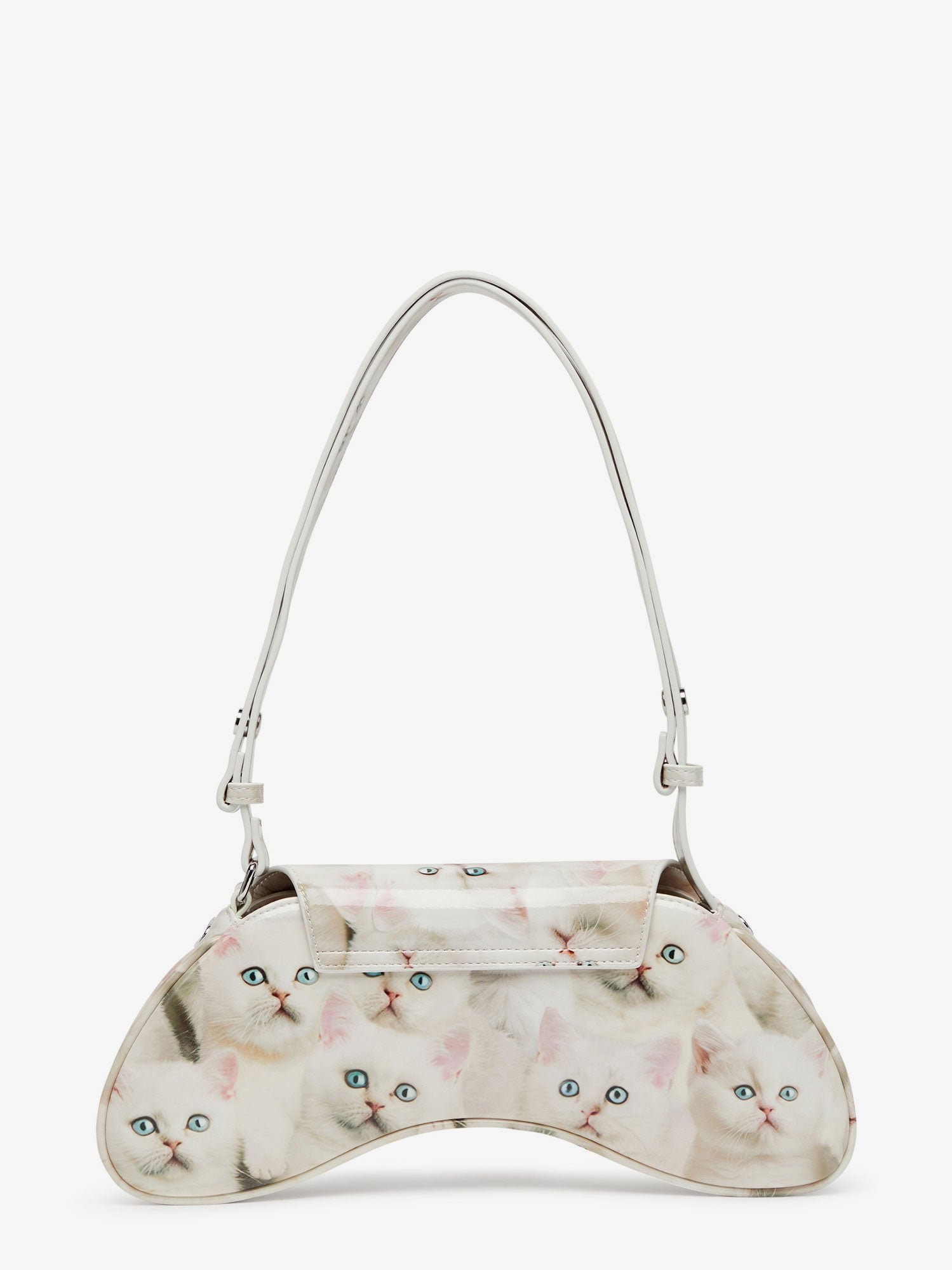 Play Crossbody patent fabric shoulder bag - Image 2