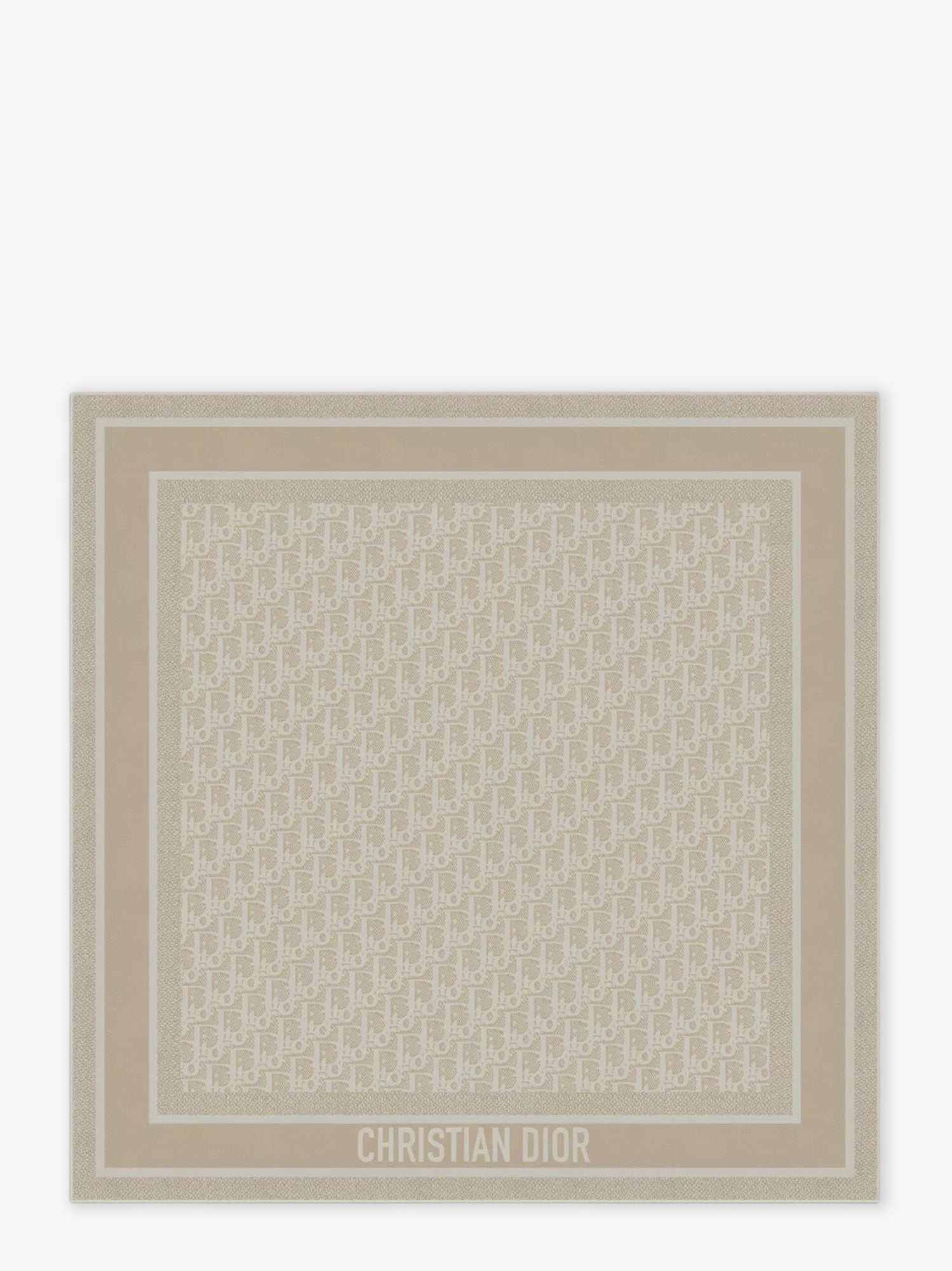 Dior Oblique silk twill foulard
