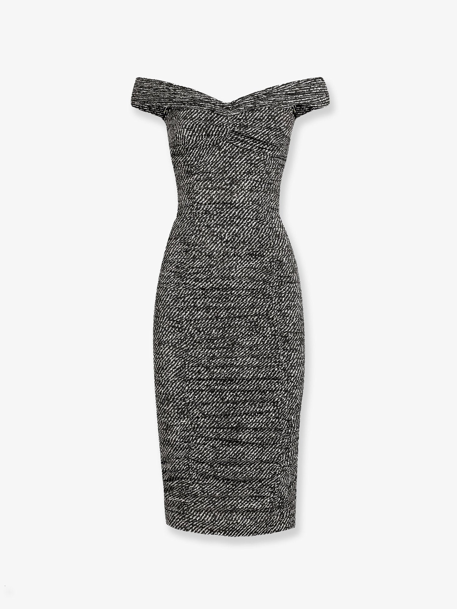 Silk midi dress