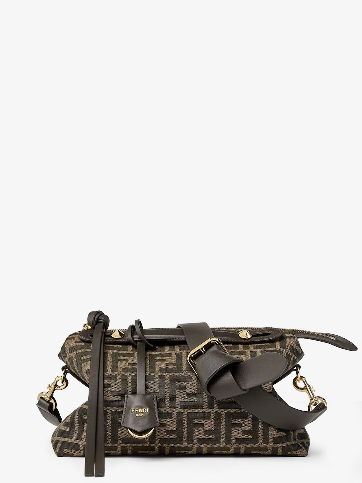 By The Way Soft Medium FF jacquard fabric and leather