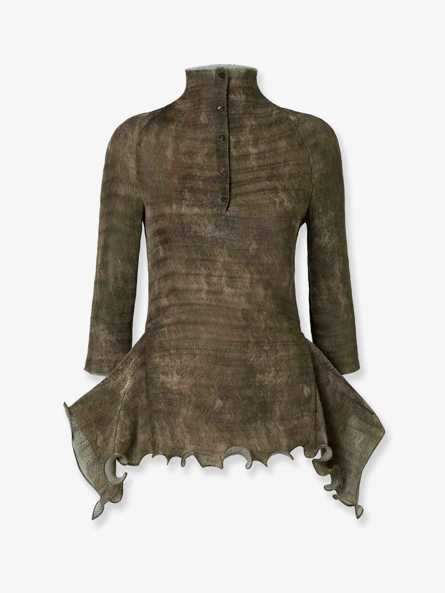 Pleated shirt
