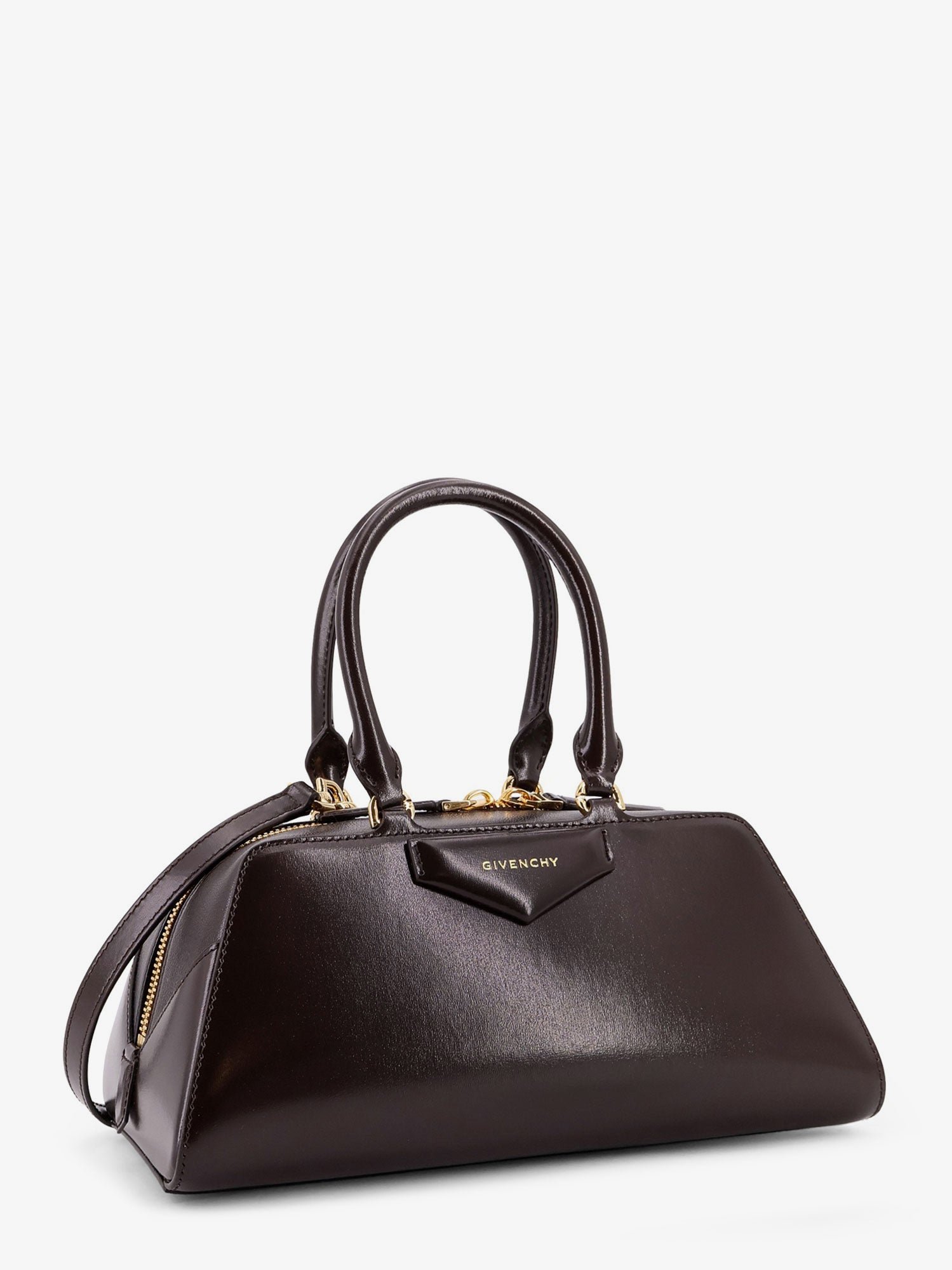 Antigona East West Small leather shoulder bag - Image 3