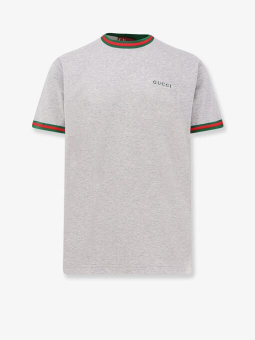 Cotton t-shirt with Web detail